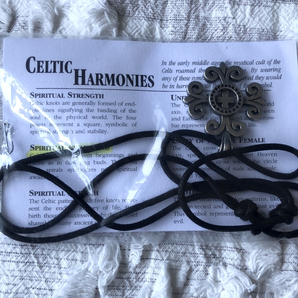 Spiritual Awakening Celtic Harmony Celtic Spirals Amulet Neckla…